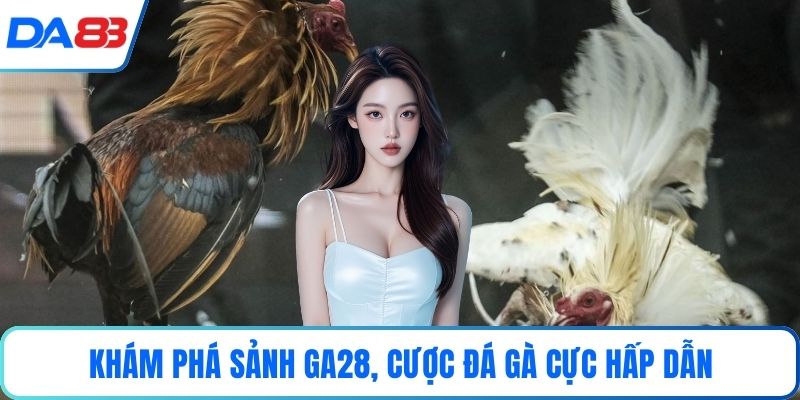 Khám phá Sảnh GA28, cược đá gà cực hấp dẫn
